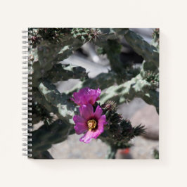 Cuaderno Challa Cactus en floración