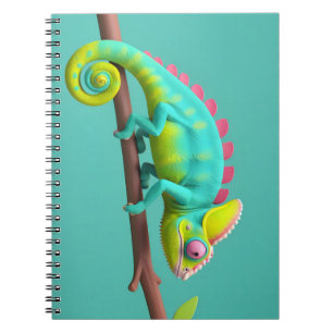 Cuaderno Chameleon, lagarto