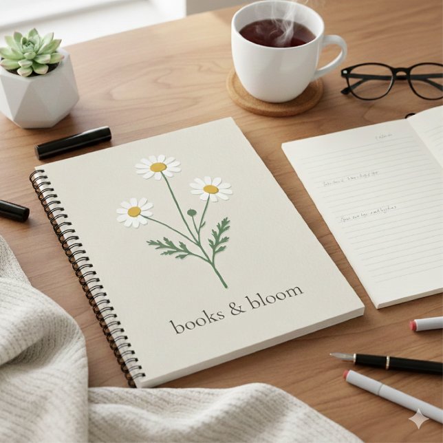 Cuaderno Chamomile Sprig - Soft Cream (Subido por el creador)