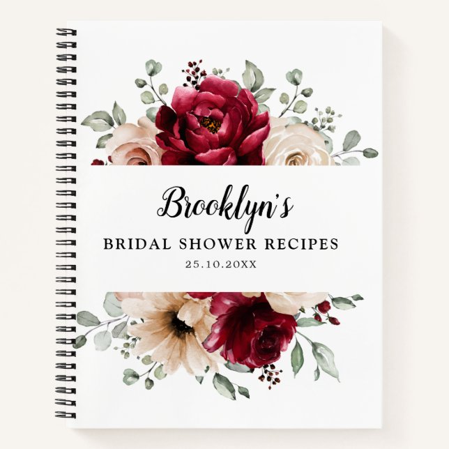 Cuaderno Champagne de Borgoña Marfil Malva Rosa Despedida d (Anverso)