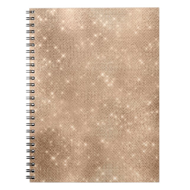 Cuaderno Champagne Glitz (Frente)