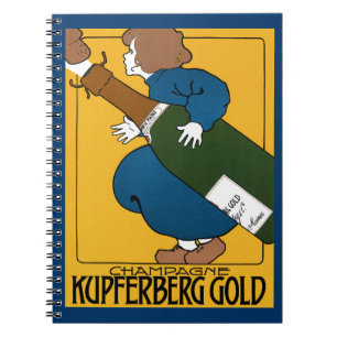 Cuaderno Champagne Kupferberg Gold
