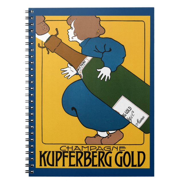 Cuaderno Champagne Kupferberg Gold (Frente)