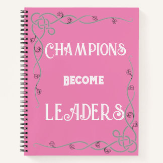Cuaderno Champions Become Leaders Notebook