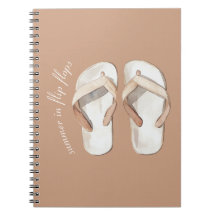 Chanclas de verano marrones crema