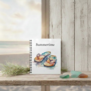 Cuaderno Chancletas Rainbow Reef, personalizadas