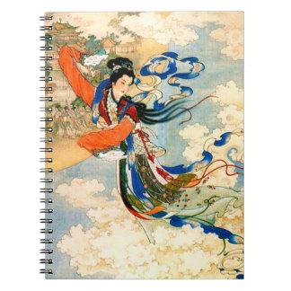 Cuaderno Chang'e volando a la luna