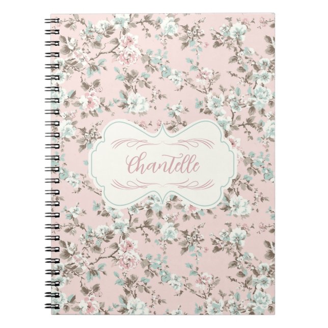 Cuaderno Chantelle Pink Vintage Rosa (Frente)