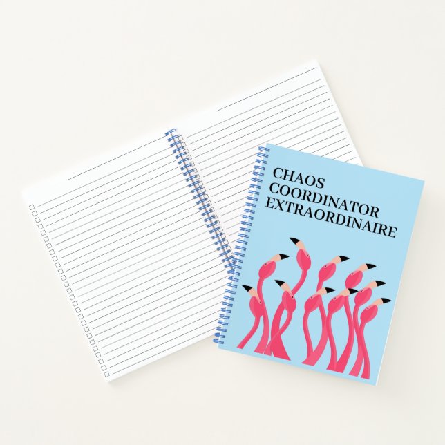 Cuaderno Chaos Coordinator Extraordinaire Funny Teacher's (Interior)