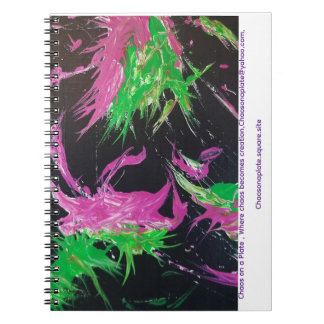 Cuaderno Chaos Neon Blossom Strike Spiral Photo Notebook