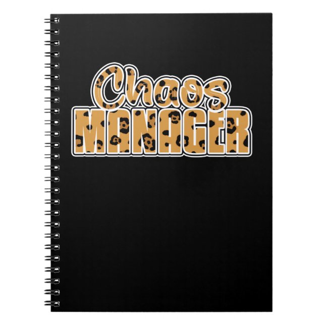 Cuaderno Chaos Office Crew Front Office Manager (Frente)