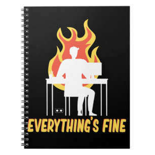 Cuaderno Chaos Office Manager Funny Office Crew