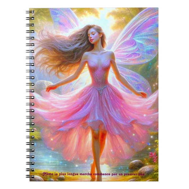 Cuaderno Chaque jour est une nouvelle opportunité,  (Frente)