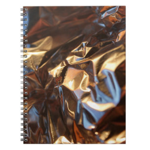 Cuaderno Chaqueta de cuero negro y azul