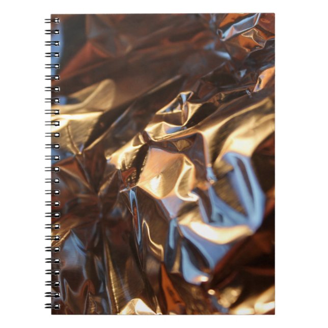 Cuaderno Chaqueta de cuero negro y azul (Frente)