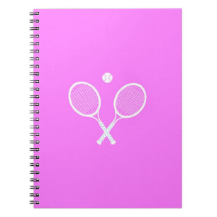 Cuaderno Chaquetas de tenis y rosa Fiesta de bolas