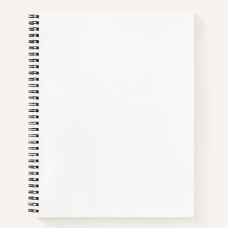 Cuaderno Charcoal Strokes Pattern | Minimal Beige Abstract 