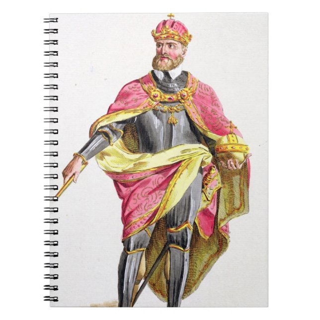 Cuaderno Charles V (1500-58) de 'DES Estampes de Receuil, (Frente)