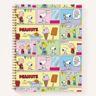 Cuaderno Charlie Brown, Snoopy y Sally   Helado