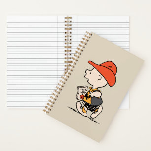 Cuaderno Charlie Brown vaquero Halloween