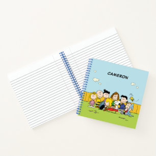Cuaderno Charlie Brown y pandilla   Agrega tu nombre