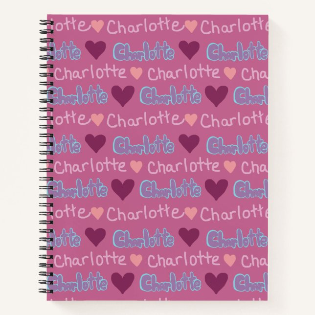 Cuaderno Charlotte  (Anverso)