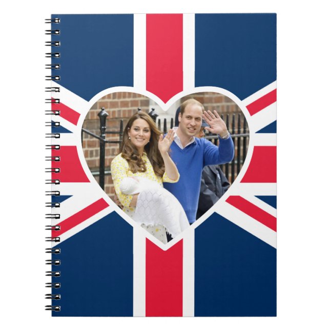 Cuaderno Charlotte Elizabeth Diana - Británicos quieren a (Frente)