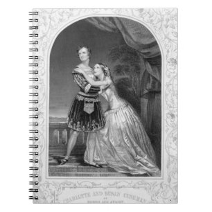 Cuaderno Charlotte y Susan Cushman como Romeo y Juliet, A