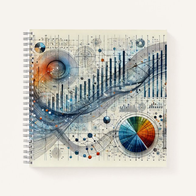 Cuaderno  Charts, Graphs & Analytical Flow Design (Anverso)