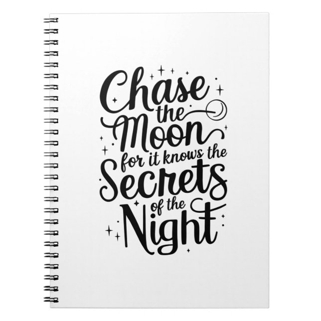 Cuaderno Chase el bloc de notas de la luna (Frente)
