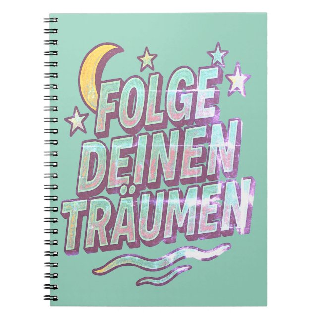 Cuaderno Chase the Moon (Frente)