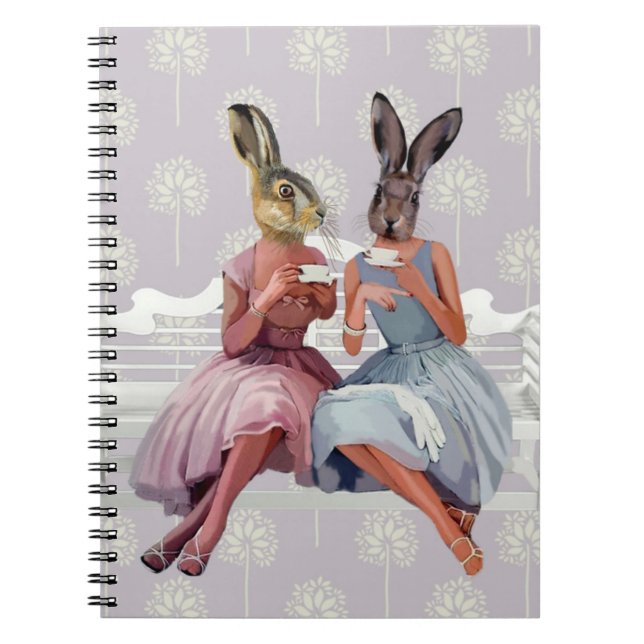 Cuaderno Chat en conejos (Frente)