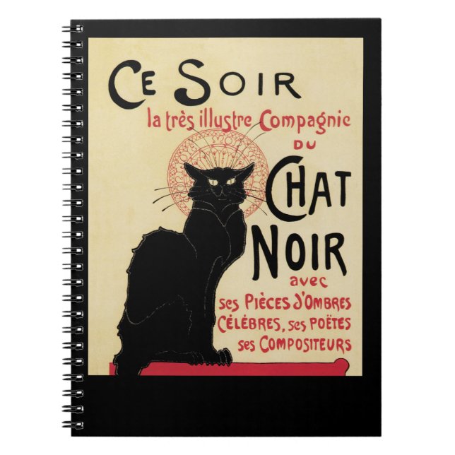 Cuaderno Chat Noir (Frente)