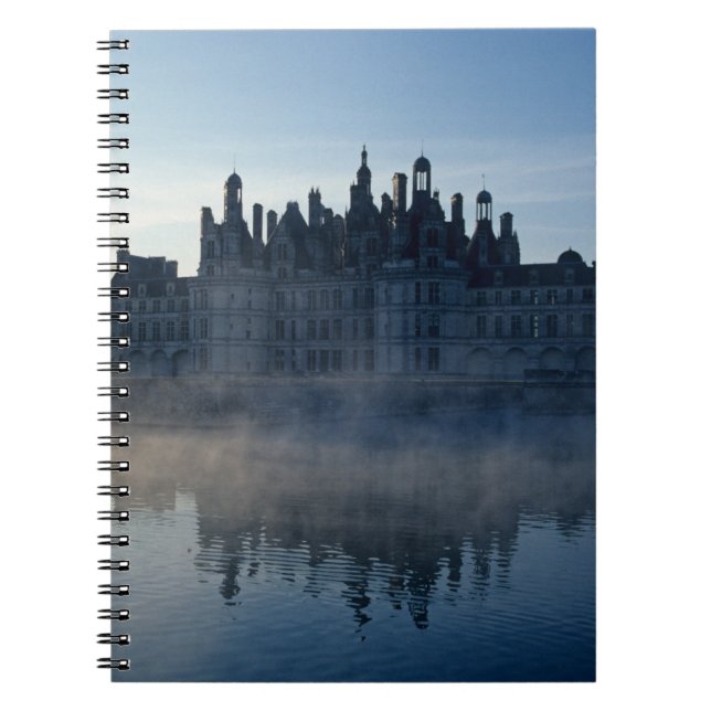 Cuaderno Chateau Chambord al amanecer, Loir-et-Cher, Loire (Frente)