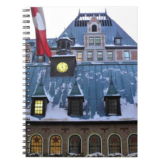 Cuaderno Chateau Frontenac, Quebec, Canadá (Frente)