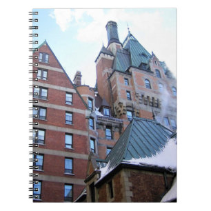 Cuaderno Chateau Frontenac, Quebec, Canadá