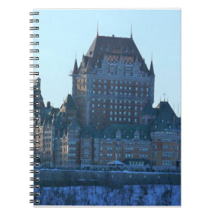 Cuaderno Chateau Frontenac, Quebec, Canadá