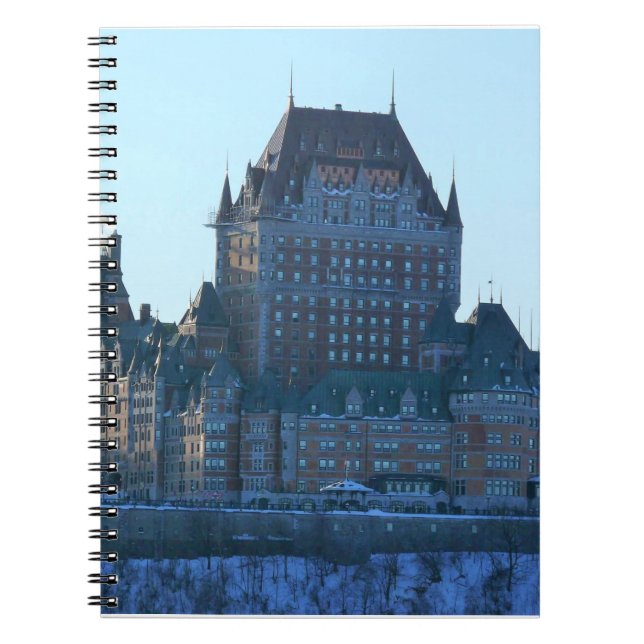 Cuaderno Chateau Frontenac, Quebec, Canadá (Frente)