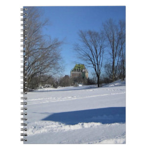 Cuaderno Chateau Frontenac, Quebec, Canadá