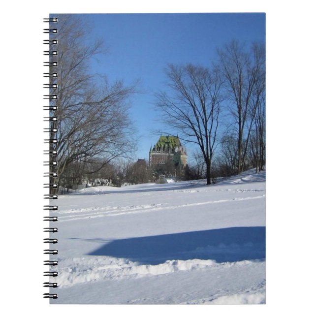 Cuaderno Chateau Frontenac, Quebec, Canadá (Frente)