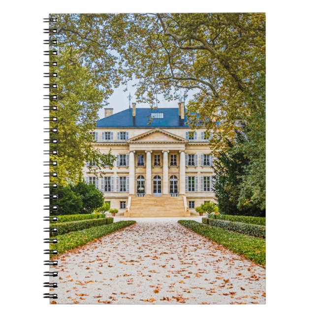 Cuaderno Chateau Margaux, Francia (Frente)