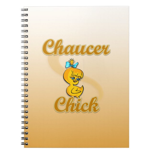 Cuaderno Chaucer Chick (Frente)