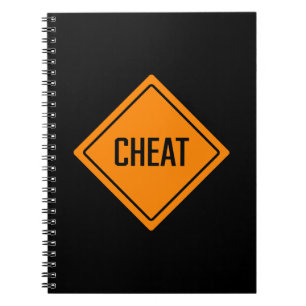 Cuaderno Cheat Word Rótulo Bloc de notas espiral