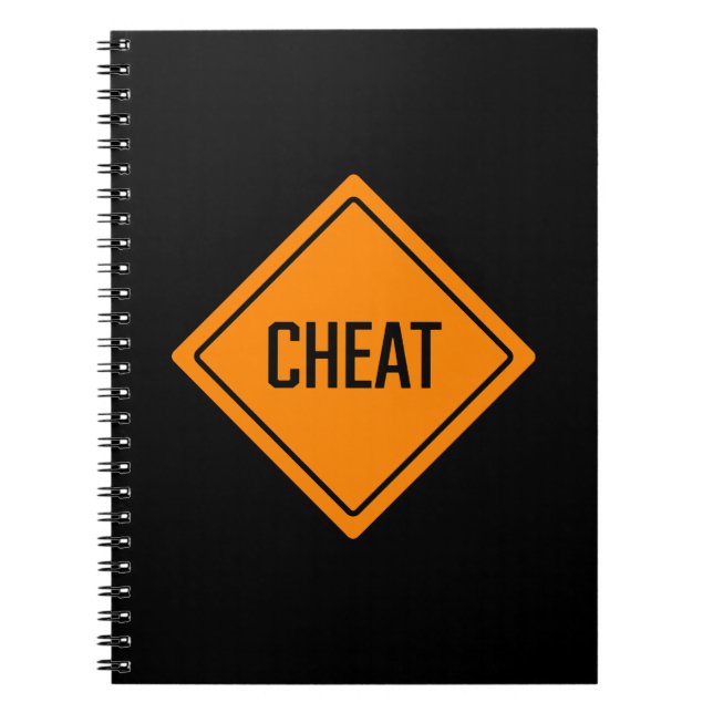 Cuaderno Cheat Word Rótulo | Bloc de notas espiral (Frente)