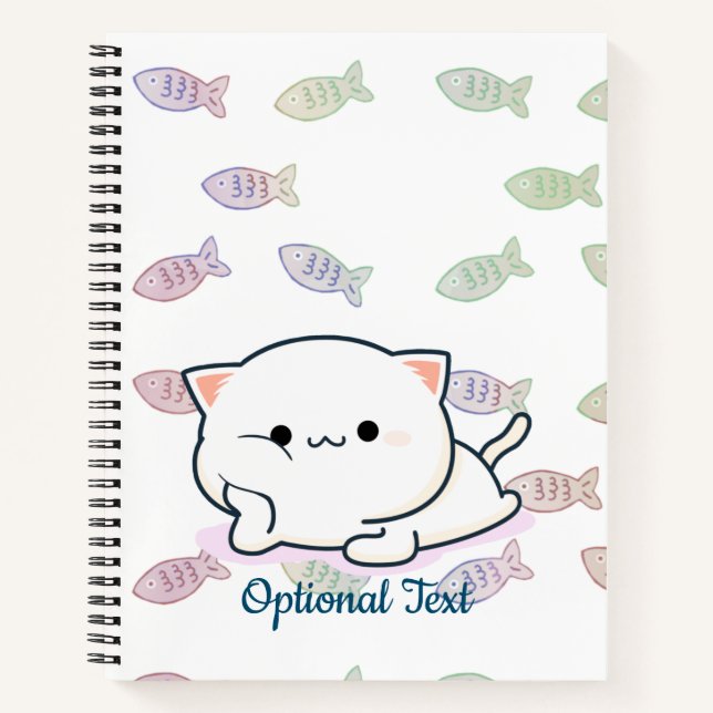 Cuaderno Cheeky Kawaii Style Kitten (Anverso)