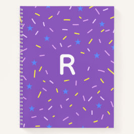 Cuaderno Cheerful Sprinkle Initial Notebook