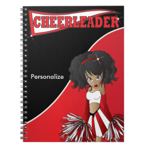 Cuaderno Cheerman DIY Textos Bloc de notas rojo