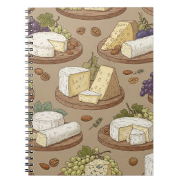 Cuaderno Cheese and Grapes