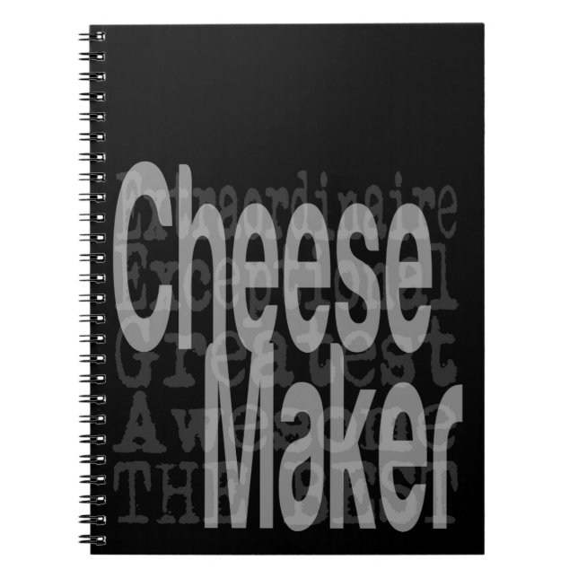 Cuaderno Cheese Maker Extraordinaire (Frente)