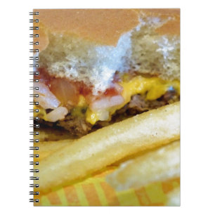 Cuaderno Cheeseburger and Fries